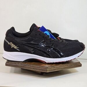 Asics Tarther Japan Shoes Mens Size 11 Black Racing Flat Made in Japan 1013A007